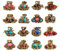 Lot de 12 mini pinces à cheveux vintage en métal - Mini pinces à cheveux papillon - Pour fille et femme - Accessoire de coiffure - Style aléatoire