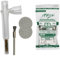 Weedness Glas-Pfeife mit Aktivkohlefilter 14 cm 4-teiliges Set – Tabakpfeife Schraubpfeife Smoking Pipe für Unterwegs Purpfeife Kleine Edle Pfeifen