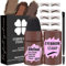 iMethod Augenbrauen Stempel und Augenbrauen Schablonen Kit Augenbrauen Stempel und Shaping Kit für Perfekte Braue, 20 Augenbrauenstempel Schablonen Kit, Langlebig, Wasserdicht, Dunkelbraun