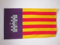 AZ FLAG - Bandera Mallorca - 90x60 cm - Bandera Mallorquina 100% Poliéster Con Ojales de Metal integrados - 50g - Colores Vivos Y Resistente A La Decoloración