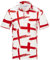 Royal & Awesome St Georges Men's Golf Polo Shirts, English Golfing Tops, Men's Golf Shirts, Polo Shirts for Men, Medium