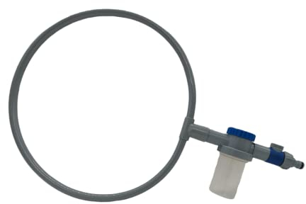 Haustier Hunde Duschring Waschanlage Hund rundum waschen 360° Waschring Hundedusche Haustierdusche Katze Hundepflege Wasseranschluss für die meisten Gartenschläuche Duschgelbehälter