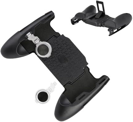 Mobile Game Controller Mobile Phone Gaming Grip With Suction Cup Joystick Phone Controller Max Stretched Up To 18cm Fit For 4.5 To 6.5 Inch Smartphones [video Controllers