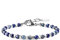 GAVU Unisex Geschenk Lässiges Armband aus Lapislazuli und Edelstahlperlen