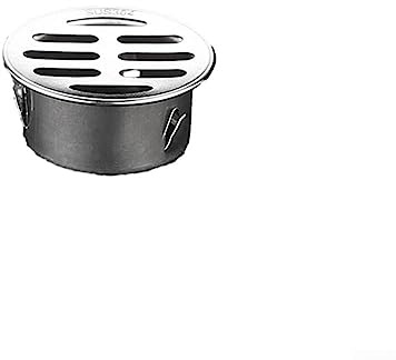 Floor Drain Stainless Steel Round Bathroom Shower Drainer With Large Diameter Large Displacement Floor Drain 50mm