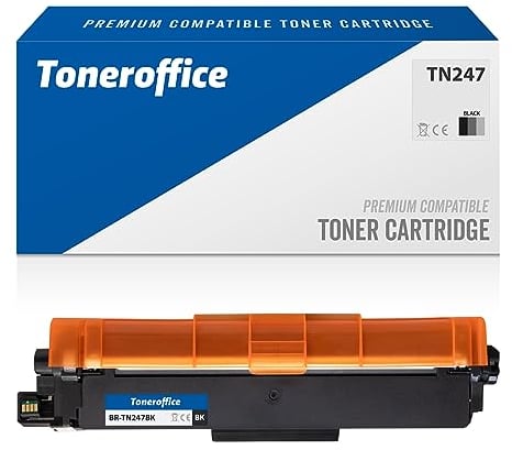 TN-247 BK Toner für Brother TN-247 BK Tonerkartusche Schwarz Kompatibel (ca. 3000 Seiten)