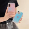 AoozeFon für Hülle iPhone XR Handyhülle Matt Durchscheinende Schillernd Fluoreszierend Regenbogen Effekt Schutzhüll für iPhone XR Schlanke Harter PC Rückseite + Weichem Silikonrand Hybrid Case