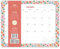 2025 Seasons Annual Monthly Magnetic Refrigerator Pad by Bright Day,16 Month 8 x 10 Inch, September 2024 - December 2025
