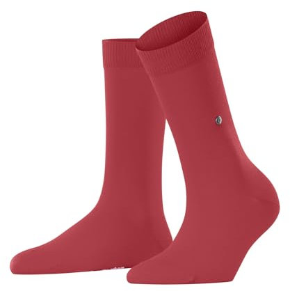 Burlington Lady W So coton unies 1 paire, Chaussettes Femme, Rose Flamingo 8543, 36-41