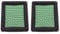 MCHNIC 2x Luftfilter für Honda HRB 425, HRB 475, HRB 476, HRB 535, HRB 536, HRD 536, HRG 415, HRG 465, HRG 536, HRX 426, HRX 476, HRX 537 Rasemäher