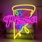YUEYYNS Pizza Neon, Pizza Enseigne au Néon, Panneau Néon Pizza, LED Pizza Néon Light Signe, USB Led Néons Wall Decor pour Pizzeria Chambre Restaurant Cuisine Partie Décoration