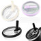 GmwyCzV 3 Piezas 40 Onzas Ntipolvo Tapa de La Taza de Vidrio Tapa de Copa, Reutilizable Tapas de Botellas, sin Fugas Tapas de Repuesto Compatibl para Vasos, para Tazas, Vasos, Tazas de Café