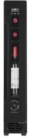Cave à vin encastrable - Arctic Collection 15S Fullglass Black
