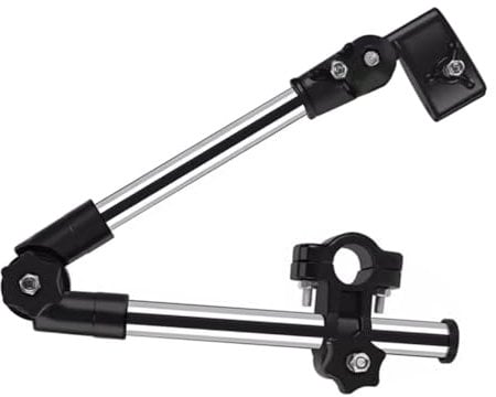 MOLUCKFU Verstellbarer Schirmhalter Aus Metall Für Regenschirme Kompatibel Mit Rollatoren Und Stühlen Idealer Schirmorganisator Für Hände Im Alltag Stabil Und