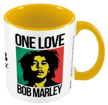 Bob Marley One Love Inner zweifarbige Tasse, mehrfarbig, Einheitsgröße