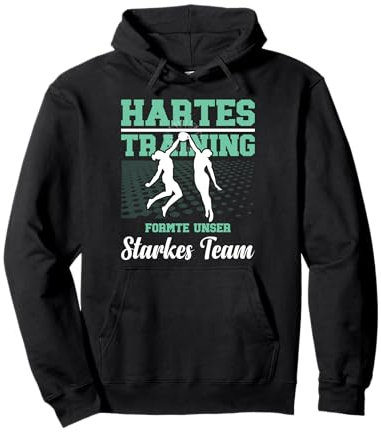 Starkes Volleyballteam Beachvolleyball Pullover Hoodie