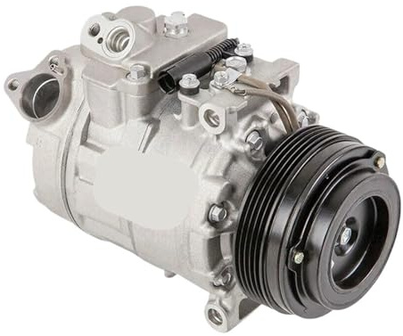 Compresor de aire acondicionado 7SBU16C con embrague compatible con BMW E38, E39, E46 (64526910458, 64528385919, 64526911340, 64528385715, 64528391474 y 64526916232)