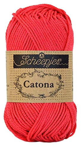 Scheepjes - Scheepjes Catona 256 Cornelia Rose Yarn - 1x25g