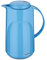 ROTPUNKT Isolierkanne 300 Marla 1,0 l | Zweifunktions-Drehverschluss | BPA Frei- gesundes Trinken | Made in Germany | Warm + Kalthaltung | Glaseinsatz | Smurf