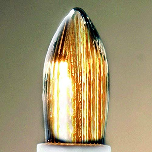 HELLUM 919219 3er-Pack Ersatz-Riffelkerze 20-teilige Lichterkette für innen und außen 12V, 2,5W, E10, klar