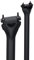 QIKU Seatpost Mountain Bike, rennrad sattelstütze 27.2/31.6mm Fahrrad sattelstütze schwarz (27.2×400mm, 3kMatt)