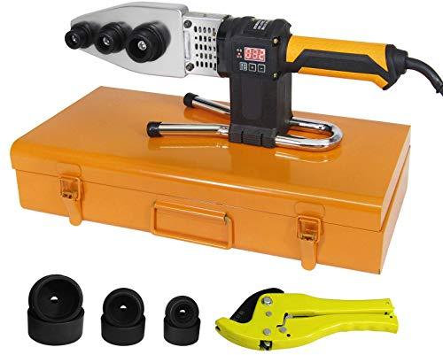 BAOSHISHAN 20-63mm Kunststoff Schweißgerät mit Digitalanzeige Rohrschweißmaschine für PPR/PE/PP 1000W 220V