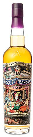 Compass Box Scotch Whiskymaker | Rogues' Banquet | Limited Edition | Blended Scotch Whisky | 70 cl | 46% ABV | COMPRB0700004UK