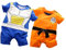 IURNXB 2 Stücke Baby Strampler Jungen Mädchen Süße Neugeborene Kleinkind Baumwolle Säugling Onesie Cartoon Cosplay Kleidung