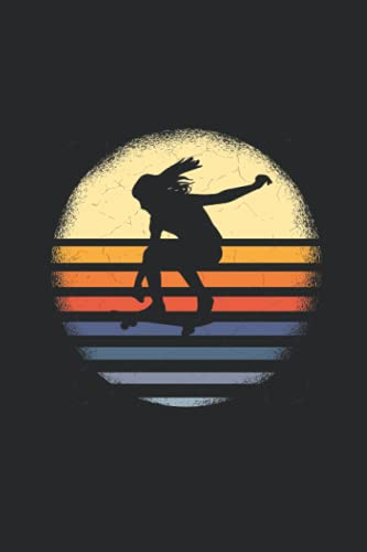 Skateboarder: Skateboard Design Skizzenbuch | Geschenkidee für Skateboarder | Skateboarding Notizbuch | (6x9 Zoll) mit 120 Seiten Punktebuch