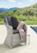 Destiny Gartensessel Malaga 2er Set, Polyrattan + Aluminium, Vintage weiß