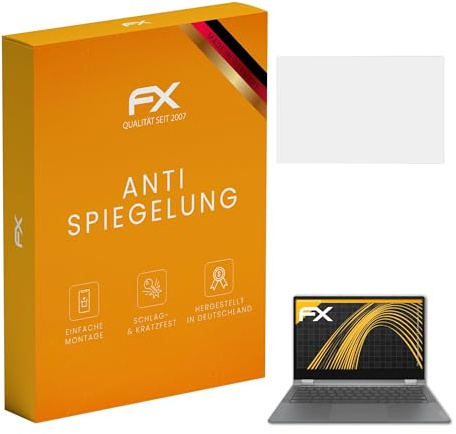 atFoliX Screen Protector compatible with Lenovo Idea Pad Flex 5 Chromebook 13 Inch Screen Protection Film, anti-reflective and shock-absorbing FX Protector Film (2X)