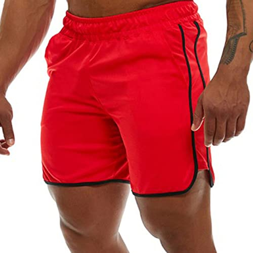 Genfien Herren Sport Shorts Schnell Trocknend Kurze Hose Laufshorts Running Sporthose Fitness Trainingthose Sporthose Junge Sportshorts Jogginghose für Herren