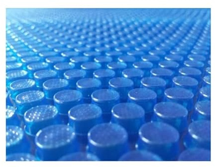 Solarfolie blau 400my Oval 4,90 x 3,00m