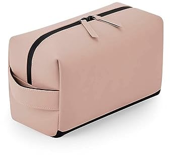 BagBase Matte PU Toiletry/Accessory Case Nude Pink 25 x 12 x 15 cm (BG332)