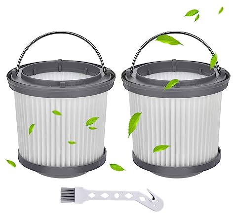 Rebirthcare Filtro PVF110 para Black & Decker PVF110 PV1225N PHV1210 PHV1810 PV1020L PV1420L PV1820L PV1825N PV9625N PV1200AV PD11420L Aspiradora de mano de repuesto filtros piezas de