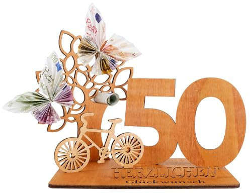 EUES Gästebuch Geburtstag Holzschild, Holz-Schild Fahrrad Baum des Lebens Gästebuch, Geburtstag Mann&frau, Geburtstag Jubiläum, Deko Zahlen 50 Jahre, Für Geburtstagsdeko, Gästebuch Hochzeit (50)