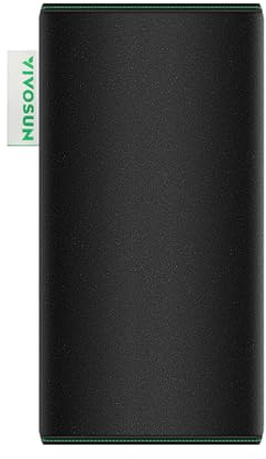 VIVOSUN 100mm Vorfilter für 100mm Kohlefilter, 25cm Lang, Schwarz