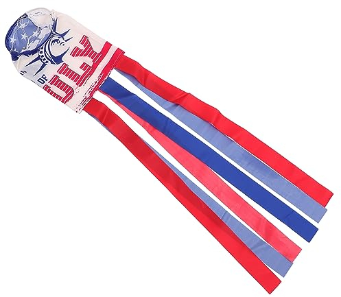 Toddmomy 2 STK Hna-windsack Nautisch Säule Windsack-Streamer Windsack Für Segelboote Windsack Garten Hängen Garten Windsack Küstenwindsack Weindekor Sommer Strand Spinner Polyester