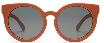 KOMONO Lulu Jr. XS Brick Kinder Katzenaugen-Sonnenbrille mit UV-Schutz und kratzfesten Gläsern, Für Babys, Kleinkinder, Unisex Mädchen und Jungen im Alter von 1-2