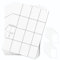 OfficeGear A8 Karteikarten, 16 Stück, 25 Blatt – 400 Stück, perforiert, bedruckbar, Karteikarten-Nachfüllkarten, 52,5 x 74 mm, Weiß, A4-Blätter, 150 g/m², inkl. Designvorlage
