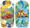 Neustanlo | Bodyboard | Motiv: Hello Summer | 92 cm | hochwertiges EPS | ideal als Schwimmhilfe Kickboard Surfbrett Surfboard oder Schwimmbrett