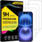 4youquality [3-Pack Screen Protector for iPhone 16 (6.1-Inch), Tempered Glass Film, [LifetimeSupport][Impact-Protection][Anti-Shatter][Anti-Scratch]