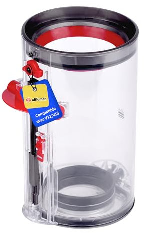 Contenitore Serbatoio per Aspirapolvere Dyson V11 V15 SV14 SV15 SV17 SV22 SV28, Cestello Polvere Ricambio, Cestino Pattumiera, Contenitore Polverei, Pezzi di Ricambio e Accessori per Dyson