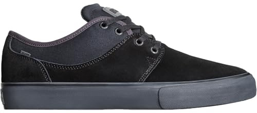 Globe Men's Fusion Skate Shoe, Black/Dark Shadow, 12 UK