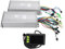 GLOGLOW Elektrofahrrad -LCD -Display, 36V 48 V 1000W Universal E Scooter Dual Antriebsmotor Bürstenloser Controller -Kit -Bike -Anzeige -Messgerät.