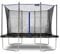 Plum Play Outdoor Rectangular Trampoline with Satety Enclosure to Seperate the Jumper From the Coated Springs - Weather Protected Thick Foam Pads - Max user weight from 100kg (8 x 10ft)