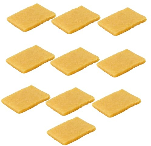 10 x Gummi-Kleber-Radiergummi, Block-Radierer, Rückstände, Radiergummi, Zement-Radierer, Bastelbedarf zum Entfernen von Restklebern