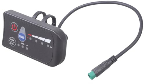 ZYHARUKO Elektrofahrräder Tachometer Kilometerzähler Fahrrad Display Meter Bedienfeld für City Pendler und Freizeit Radfahrer Roller Motor Meter