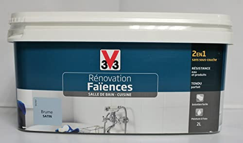 Peinture Rénovation Faïences Brume satin 2 L