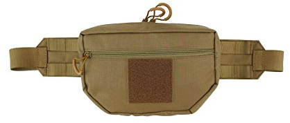 Zentauron EDC Bauchtasche 2L – Gürteltasche für Damen & Herren mit MOLLE-System, breitem Hüftgurt, Klettfläche & 2 Fächern – Ideal für Reisen, Outdoor, Freizeit, Wandern, Tactical Gear, Survival